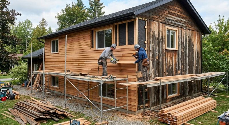 Wood Siding Service in Hoschton, GA