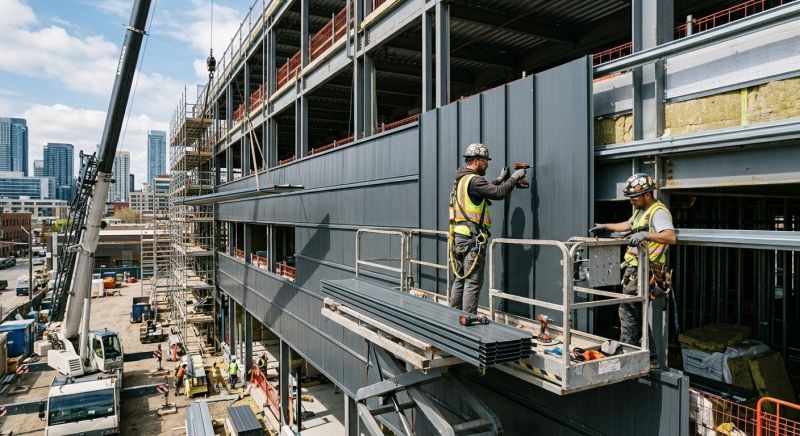 Metal Cladding Installation